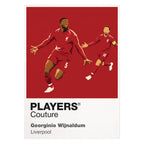 Georginio Wijnaldum Liverpool Icon Frame — White