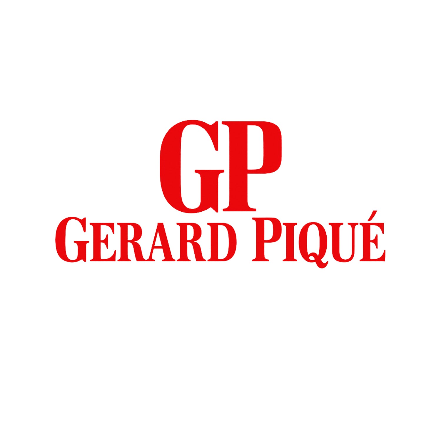 Gerard Pique Logo Players Couture Mens T-Shirt