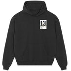 Gerd Muller 13 Football hoodie – black men's hoodie featuring the Gerd Muller 13 Football Players Couture logo