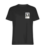 Gerd Muller 13 Football t-shirt – black men's t-shirt featuring the Gerd Muller 13 Football Players Couture logo