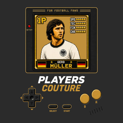 Gerd Muller Legend 8-Bit Men's Hoodie - image 1