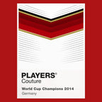 Germany 2014 Classic Football Shirt Team Colours Frame Men's T-Shirt – red close-up detail shot of the Germany 2014 Players