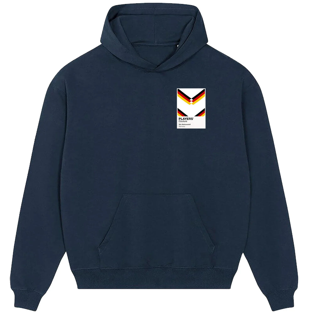Germany 26 Classic Football Shirt Colours Frame Men's Hoodie
