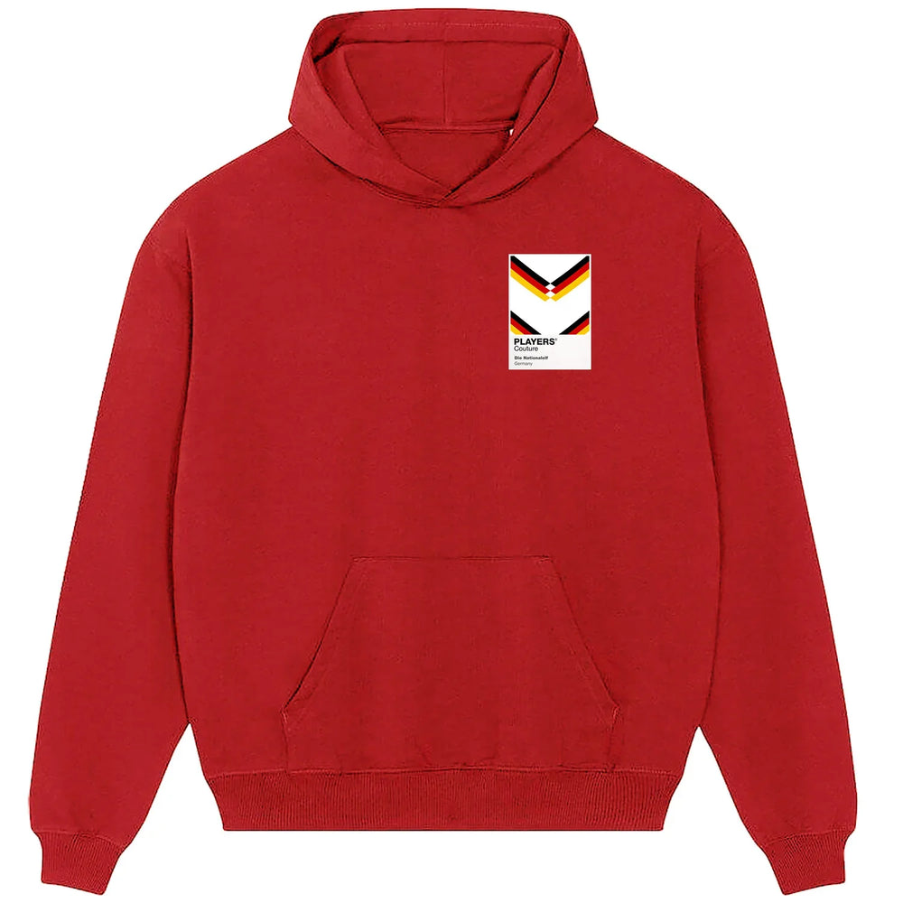 Germany 26 Classic Football Shirt Colours Frame Men's Hoodie
