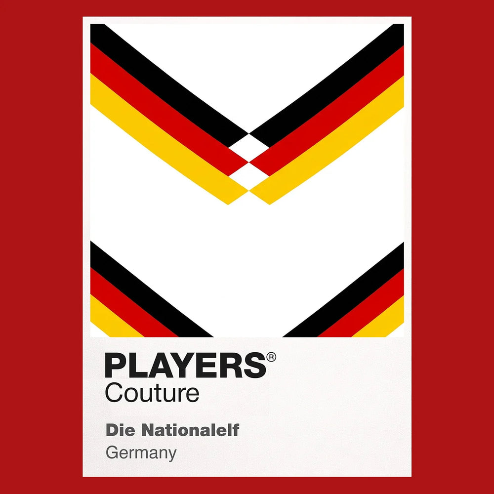 Germany 26 Classic Football Shirt Colours Frame Men's Hoodie