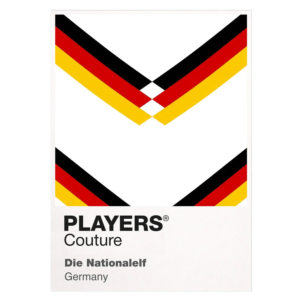 Germany 26 Classic Football Shirt Colours Frame Men's Hoodie
