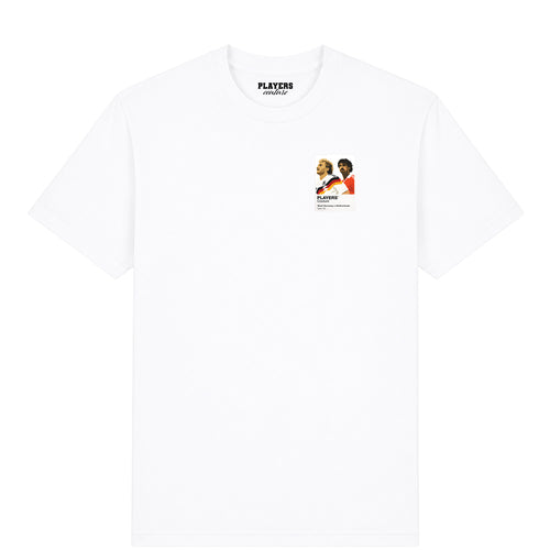 Germany v Netherlands 1990 Players Couture Mens White T-Shirt
