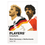 Germany v Netherlands 1990 Players Couture Frame White