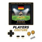 Germany World Cup 8-Bit Men's Hoodie retro gaming football design by Players Couture