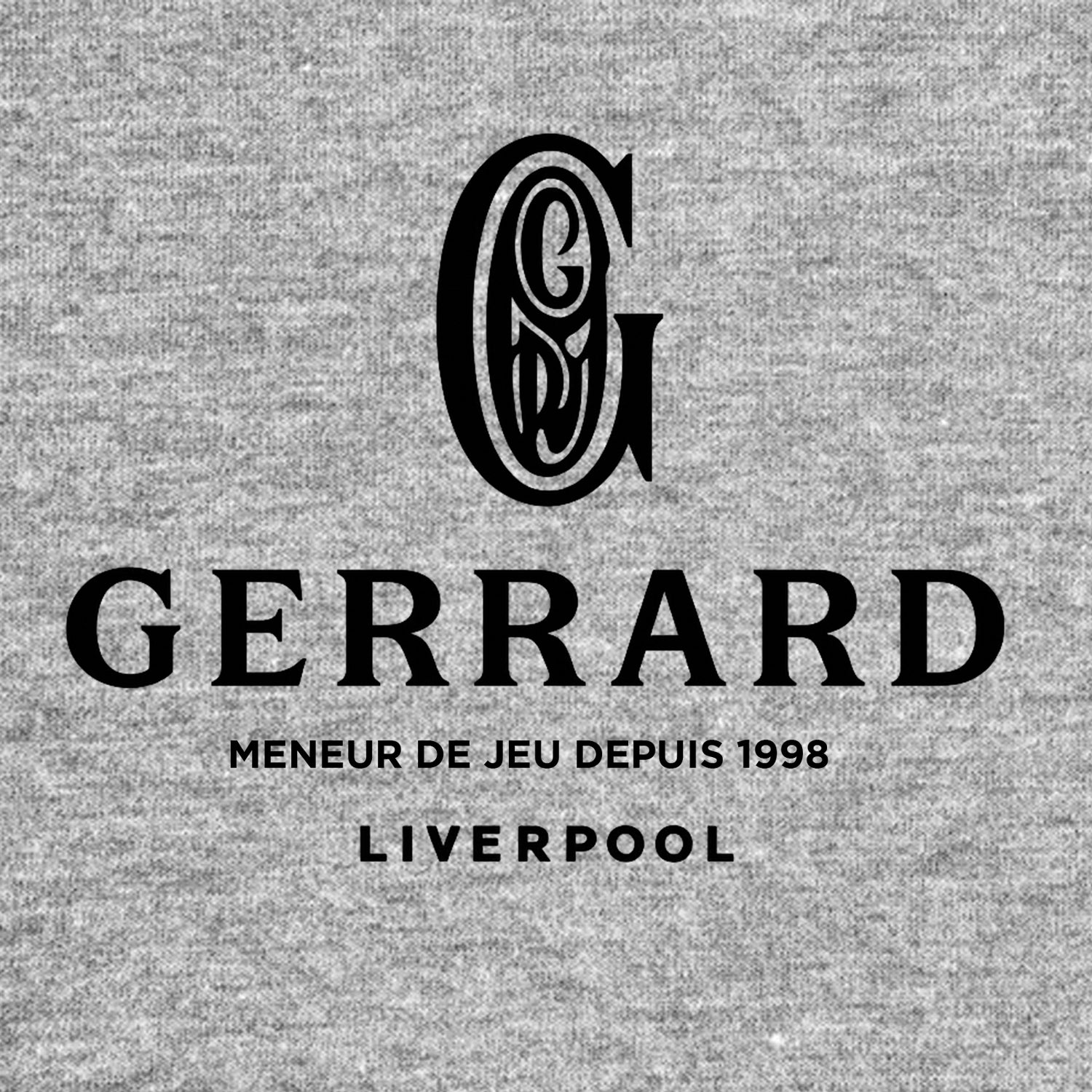Steven Gerrard G Logo Players Couture Mens T-Shirt