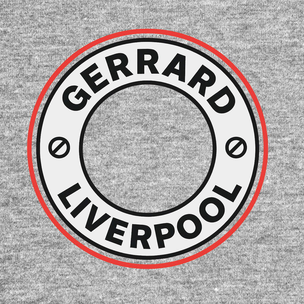 Steven Gerrard Circle Logo Players Couture Mens T-Shirt