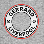 Steven Gerrard Circle Logo Players Couture Mens T-Shirt