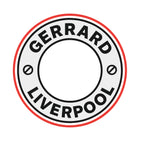 Steven Gerrard Circle Logo Players Couture Mens T-Shirt