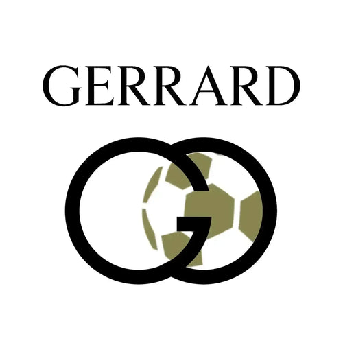 Steven Gerrard Logo Kids Hoodie – white close-up detail shot of the Steven Gerrard Players Couture logo design