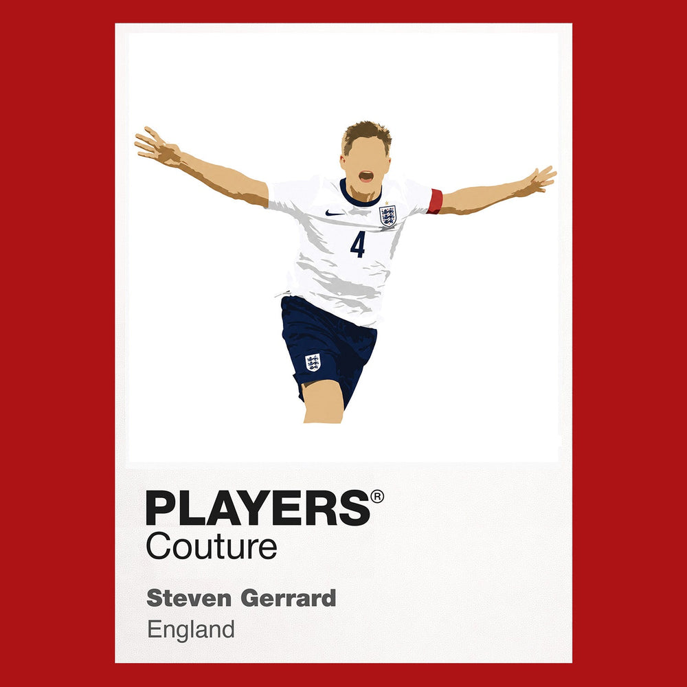 Steven Gerrard Players Couture Frame Red