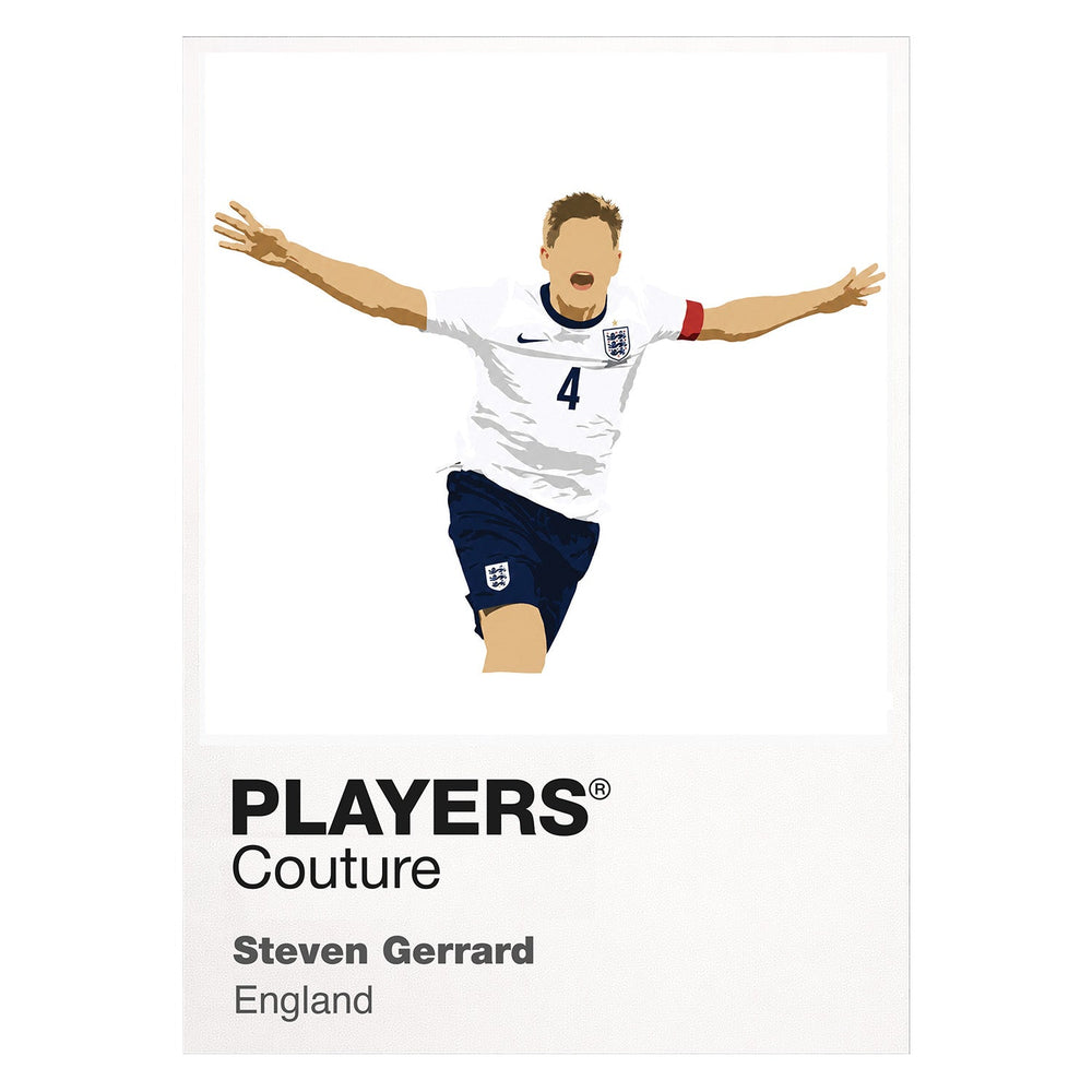 Steven Gerrard Players Couture Frame White