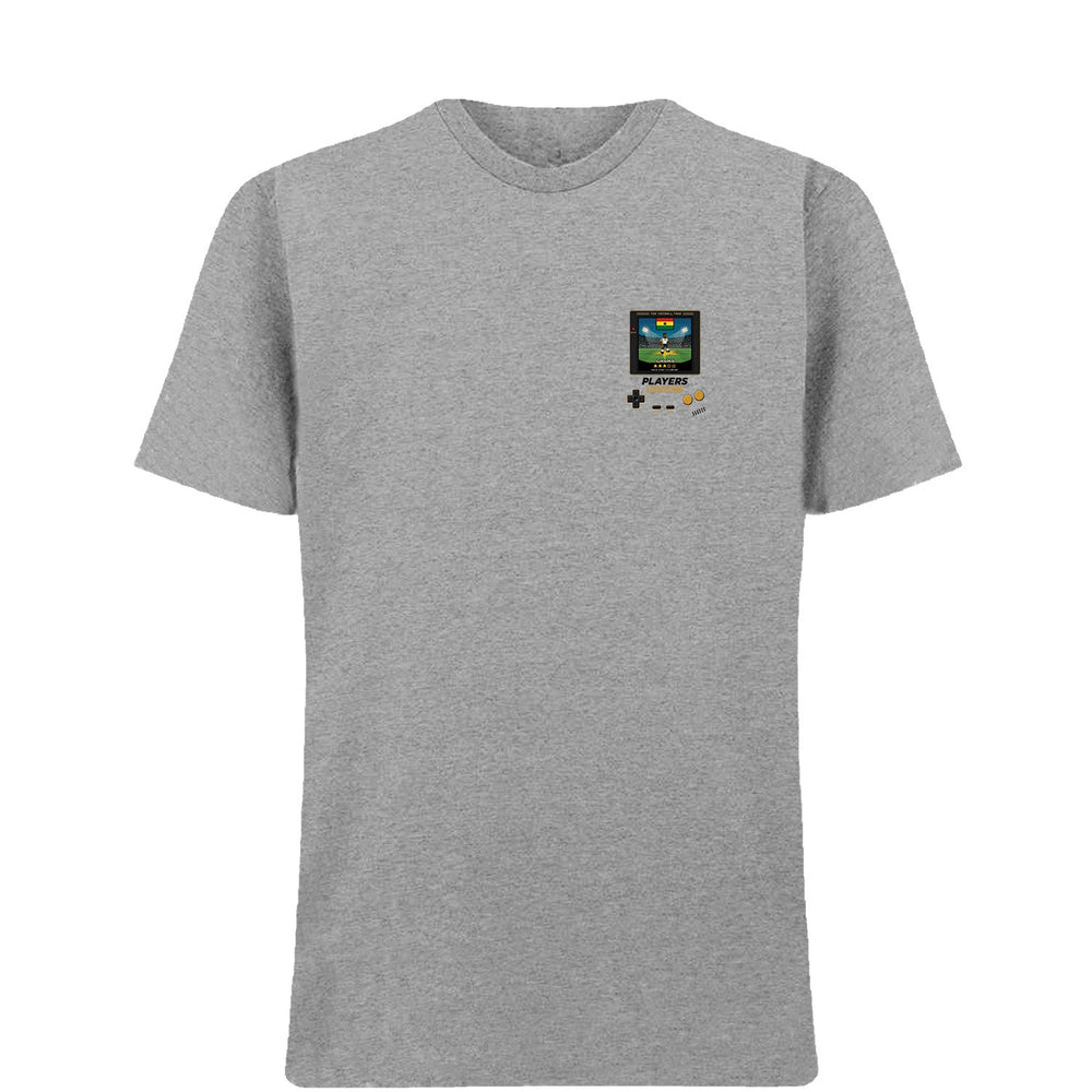 Ghana World Cup 8-Bit Men's T-Shirt retro gaming football design by Players Couture