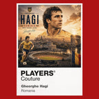 Gheorghe Hagi Romania Atlas Frame artwork by Players Couture