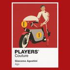 Giacomo Agostini Men's T-Shirt - Red