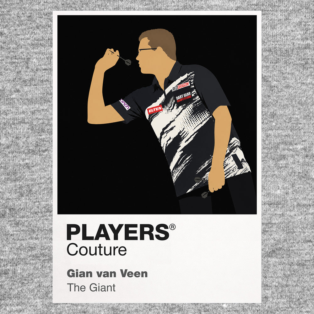 Gian van Veen Darts Icon Frame - Icon Design (View 7)