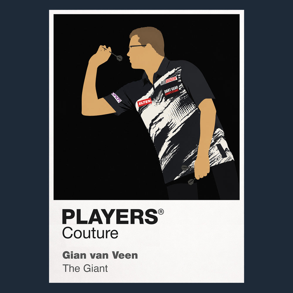 Gian van Veen Darts Icon Frame - Icon Design (View 9)
