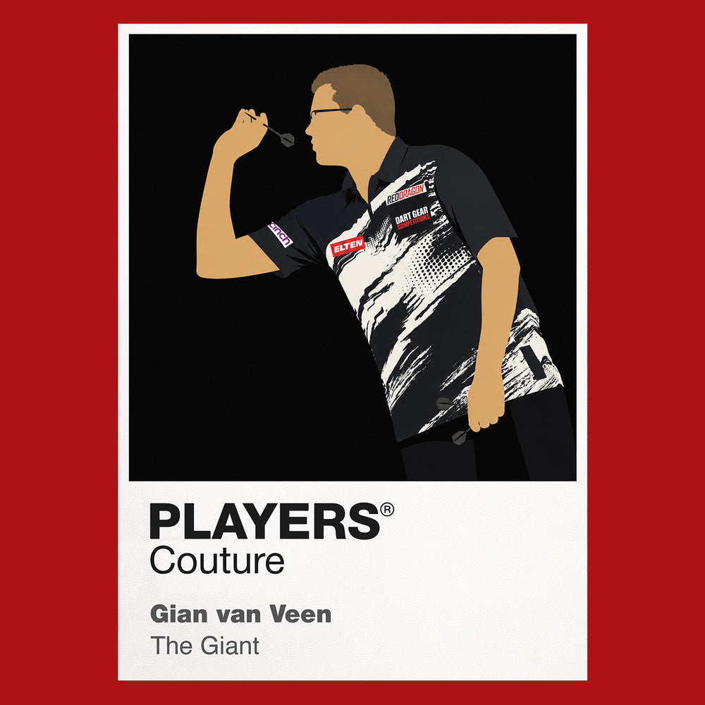Gian van Veen Darts Icon Frame - Icon Design (View 10)