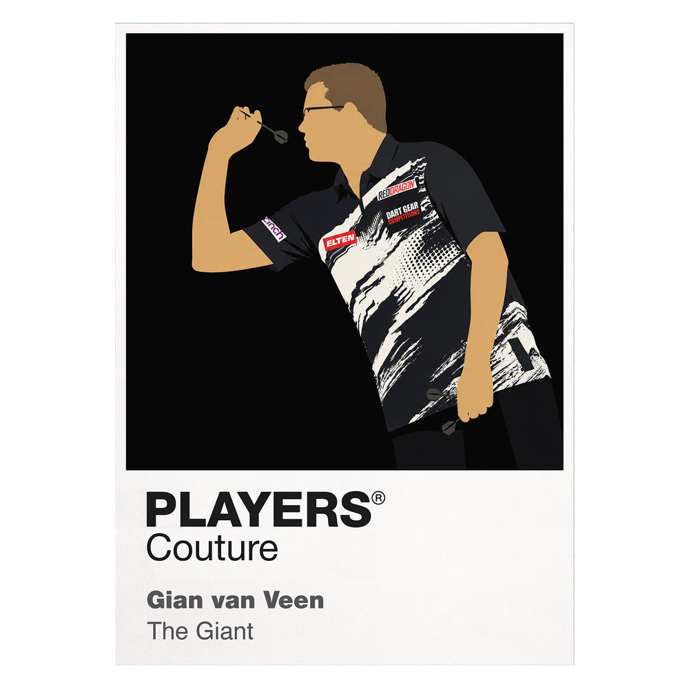 Gian van Veen Darts Icon Frame - Icon Design