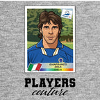 Gianfranco Zola World Cup Sticker Kids Hoodie – gianfranco zola grey Players Couture design