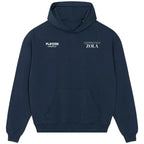 Gianfranco Zola hoodie – navy men's hoodie featuring the Gianfranco Zola Players Couture logo