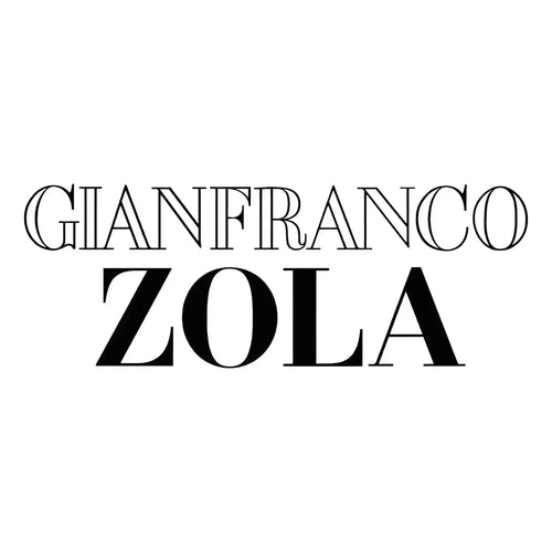 Gianfranco Zola Logo Men's T-Shirt – close-up detail shot of the Gianfranco Zola Players Couture logo design