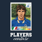 Gianfranco Zola World Cup Sticker Kids Hoodie – gianfranco zola navy Players Couture design
