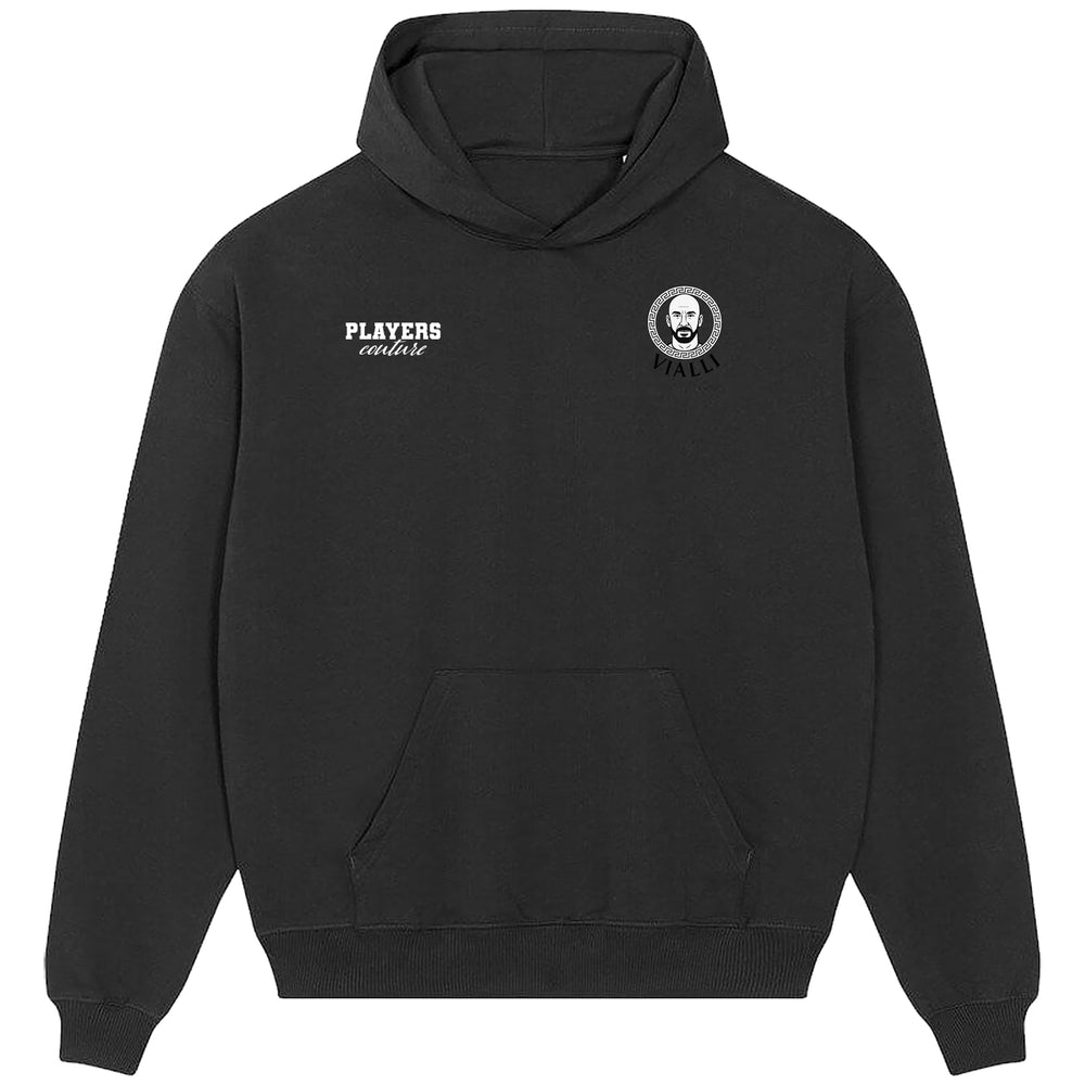 Gianluca Vialli Logo Players Couture Men's Casual Hoodie Black