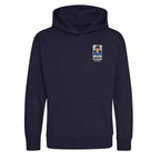 Gianluca Vialli World Cup Sticker Kids Hoodie – gianluca vialli sticker kids navy hoodie Players Couture design