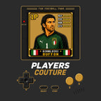 Gianluigi Buffon Legend 8-Bit Men's Hoodie - image 1
