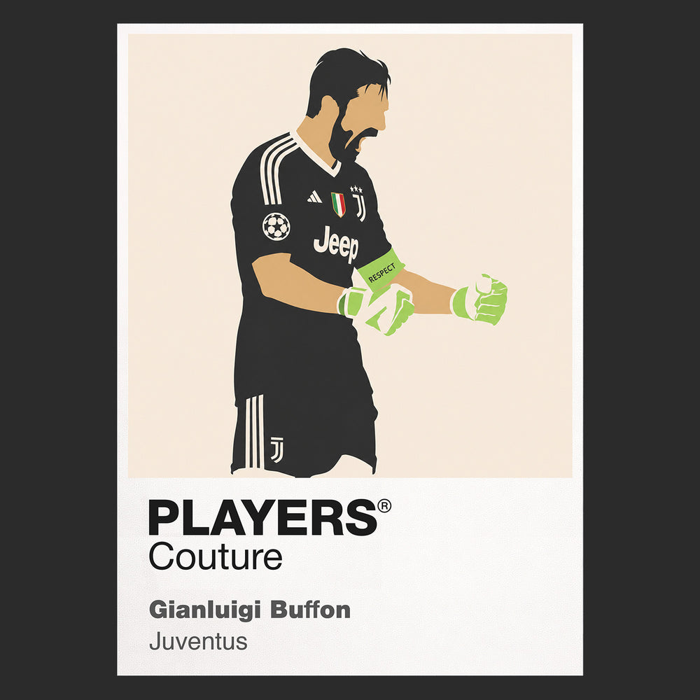 Gianluigi Buffon Juventus Icon Frame — Black