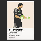 Gianluigi Buffon Juventus Icon Frame — Black