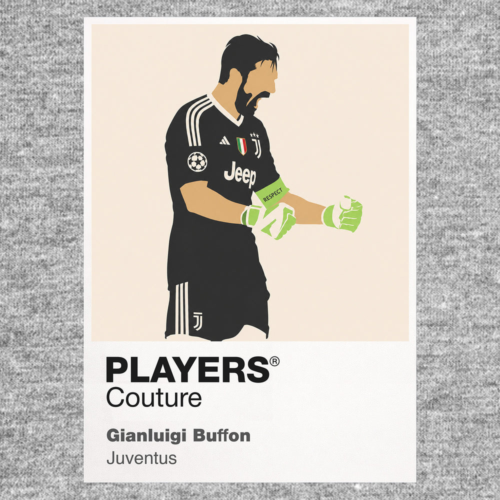 Gianluigi Buffon Juventus Icon Frame — Gray