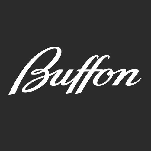 Gianluigi Buffon Logo Men's T-Shirt – close-up detail shot of the Gianluigi Buffon Players Couture logo design