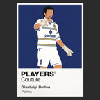 Gianluigi Buffon Parma Icon Frame artwork in black