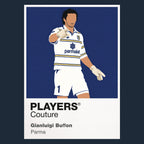 Gianluigi Buffon Parma Icon Frame artwork in navy