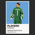 Gianluigi Donnarumma Manchester City Icon Frame Men's Hoodie