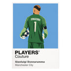 Gianluigi Donnarumma Manchester City Icon Frame Men's Hoodie