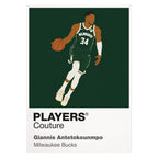 Giannis Antetokounmpo Bucks Basketball Icon Frame - Icon Design (View 7)