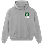 Giannis Antetokounmpo 34 hoodie – grey men's hoodie featuring the Giannis Antetokounmpo 34 Players Couture logo