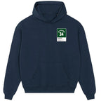 Giannis Antetokounmpo 34 hoodie – navy men's hoodie featuring the Giannis Antetokounmpo 34 Players Couture logo