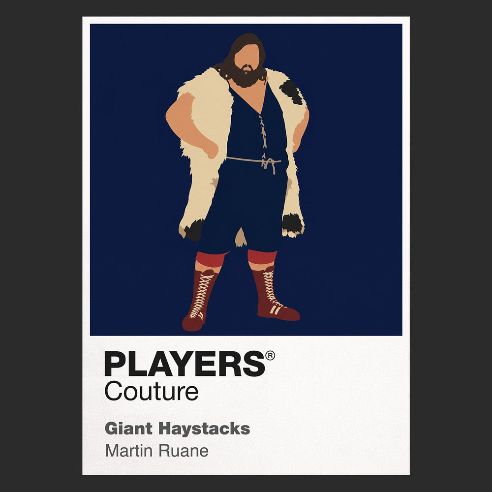 Giant Haystacks Wrestling Icon Frame Men's T-Shirt