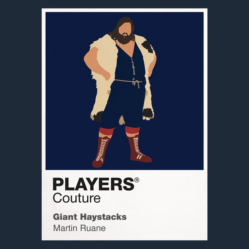 Giant Haystacks Wrestling Icon Frame Men's T-Shirt