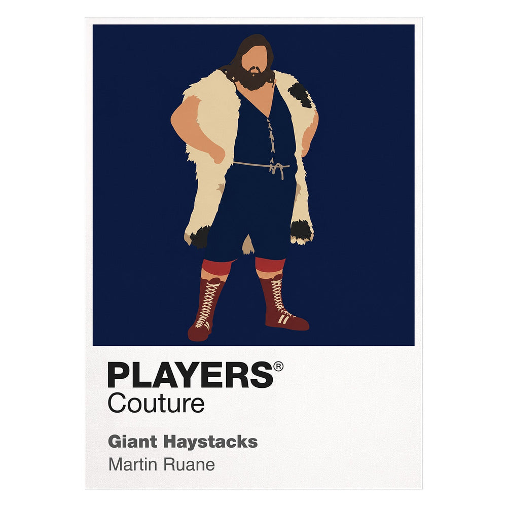 Giant Haystacks Wrestling Icon Frame Men's T-Shirt