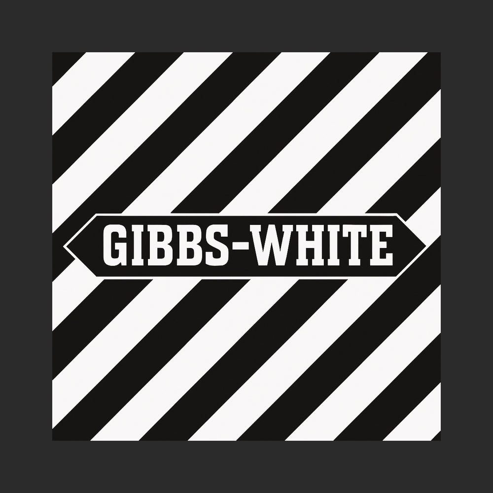 Morgan Gibbs White Logo Players Couture Mens T-Shirt