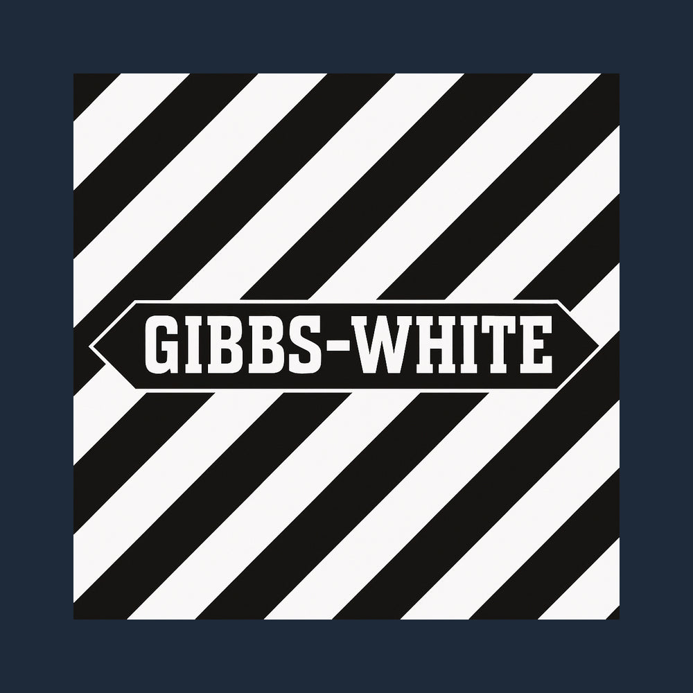 Morgan Gibbs White Logo Players Couture Mens T-Shirt